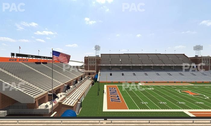 Gies Memorial Stadium - Section 231 Seat View