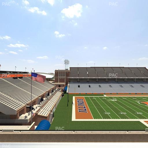 Gies Memorial Stadium - Section 231 Seat View