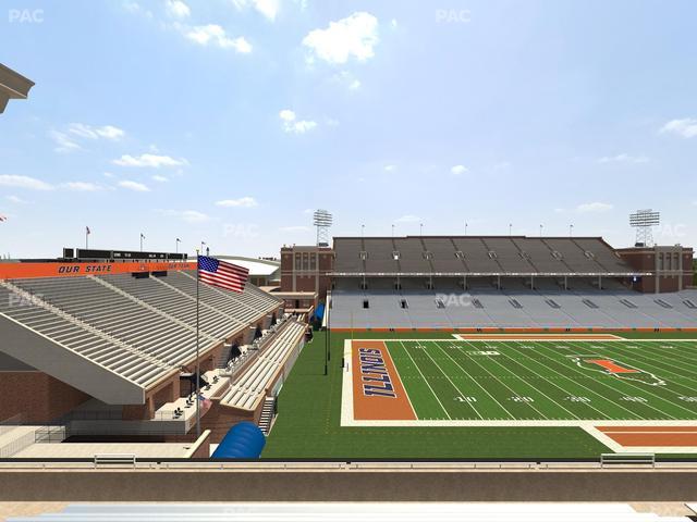 Gies Memorial Stadium - Section 231 Seat View