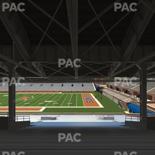 Gies Memorial Stadium - Section Back 102 Seat View