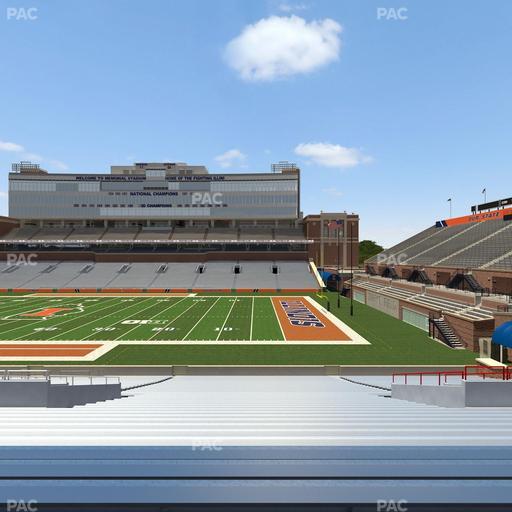 Gies Memorial Stadium - Section Back 102 Seat View