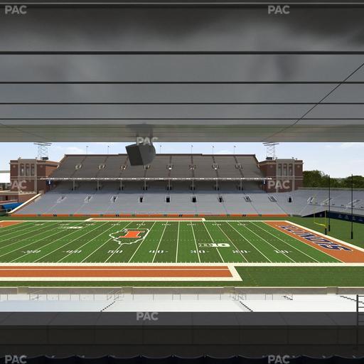 Gies Memorial Stadium - Section Colonnades Club 306 Seat View