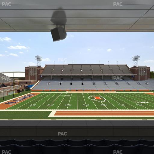 Gies Memorial Stadium - Section Colonnades Club 309 Seat View