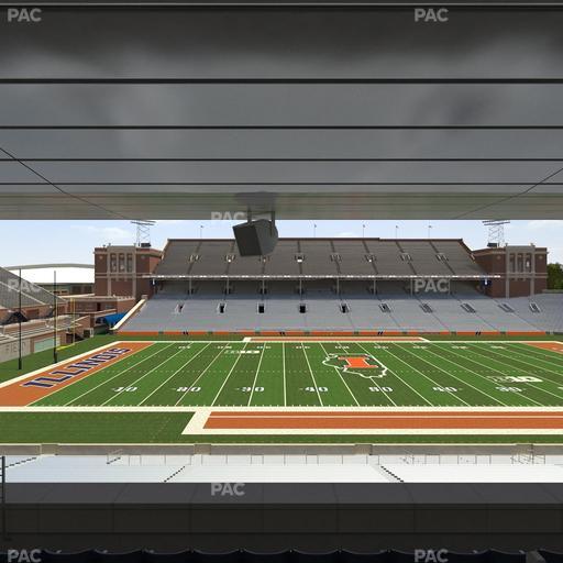 Gies Memorial Stadium - Section Colonnades Club 309 Seat View