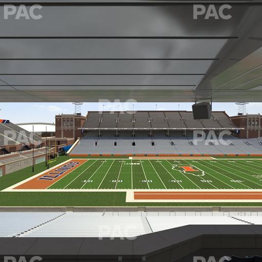 Gies Memorial Stadium - Section Colonnades Club 310 Seat View