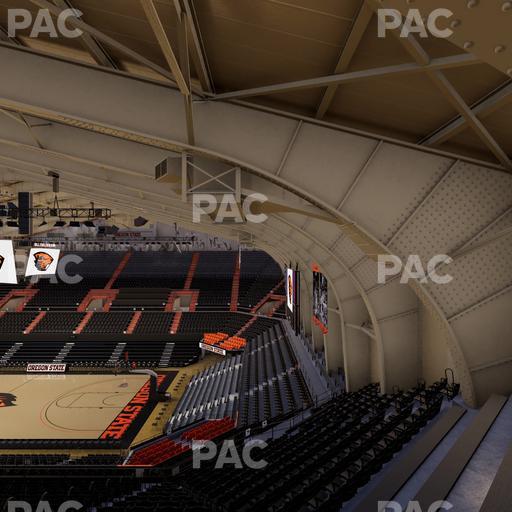 Gill Coliseum - Section 1 Seat View