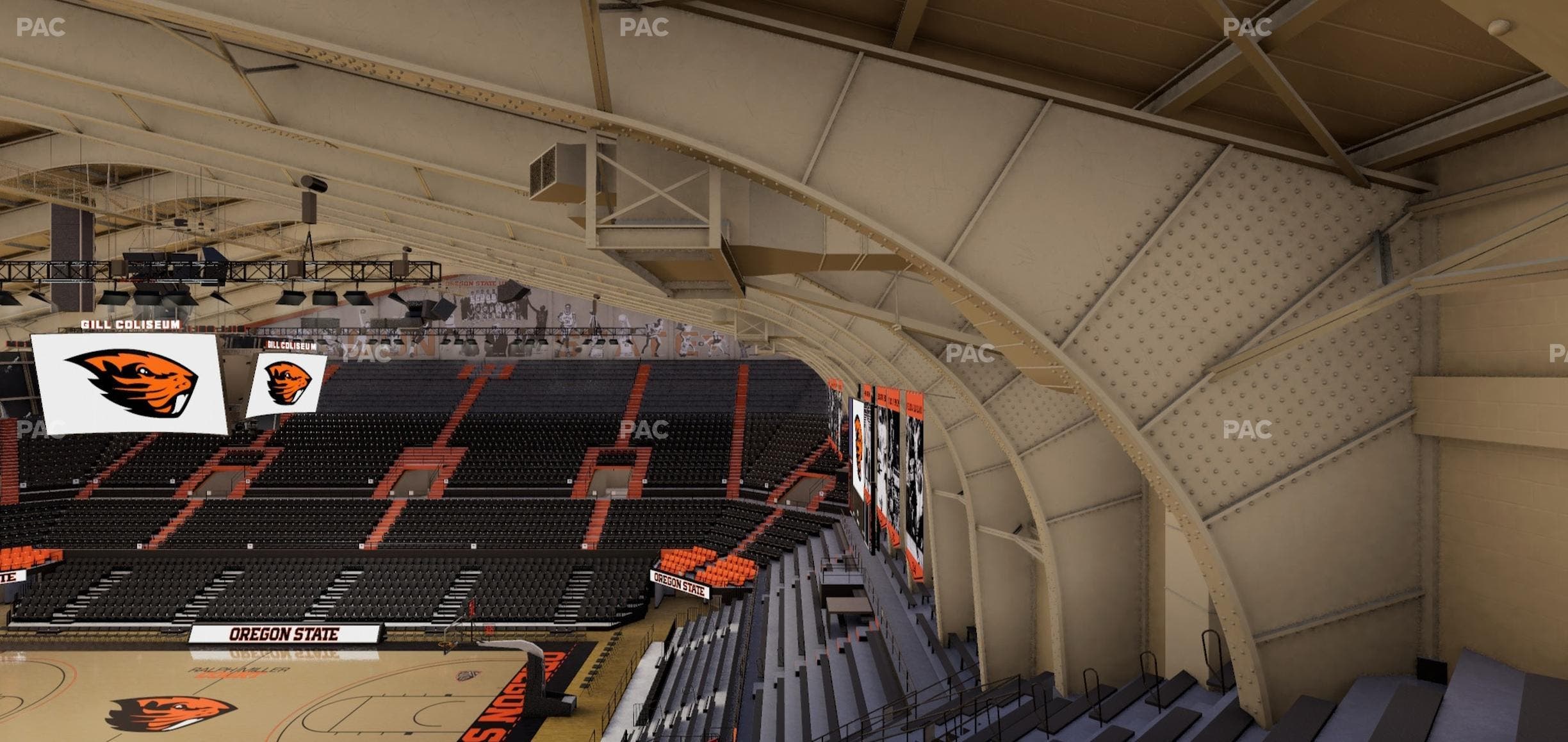 Gill Coliseum - Section 10 Seat View