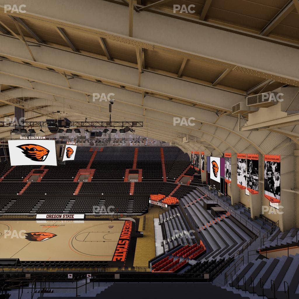 Gill Coliseum - Section 11 Seat View