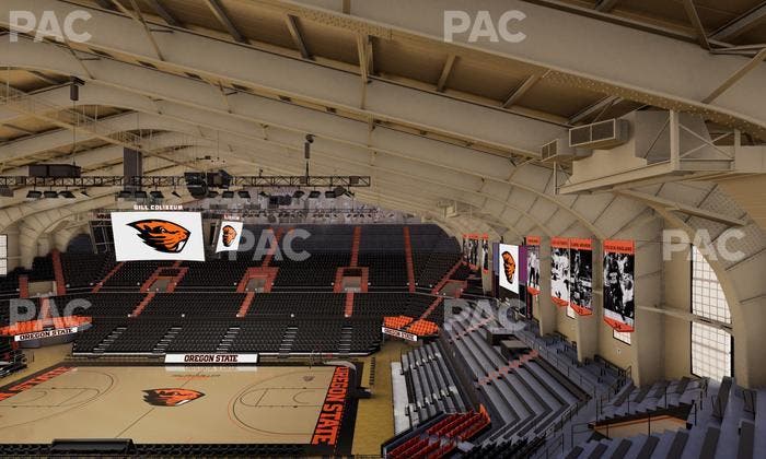 Gill Coliseum - Section 11 Seat View