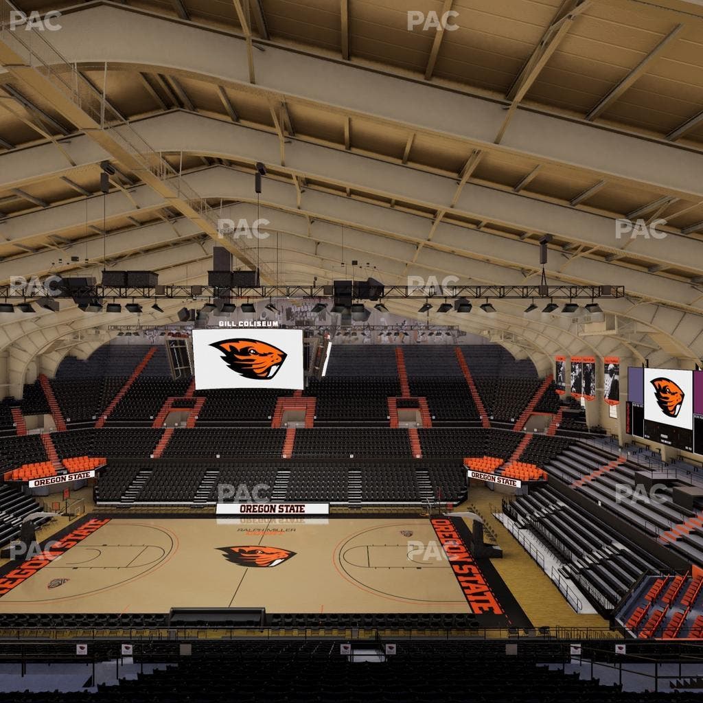 Gill Coliseum - Section 12 Seat View