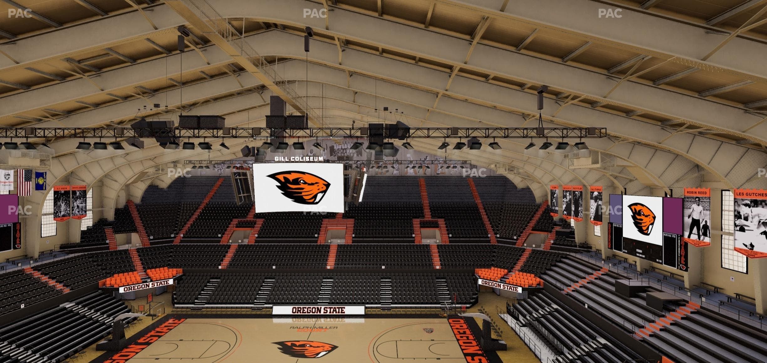 Gill Coliseum - Section 12 Seat View