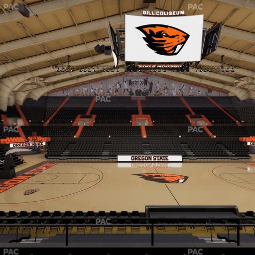 Gill Coliseum - Section 13 Seat View