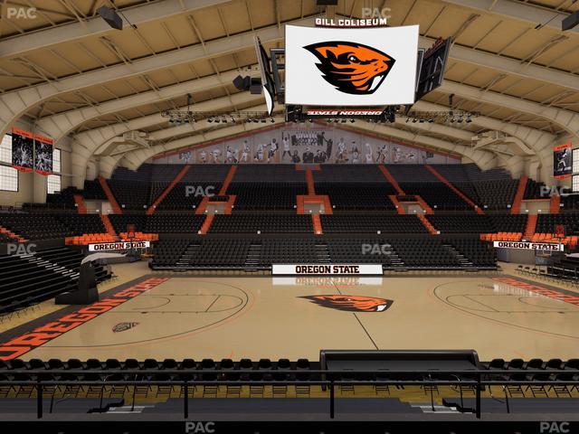 Gill Coliseum - Section 13 Seat View Gill Coliseum - Section 13 Seat View