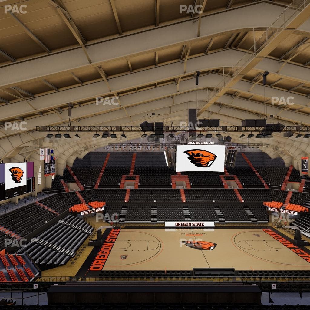 Gill Coliseum - Section 13 Seat View