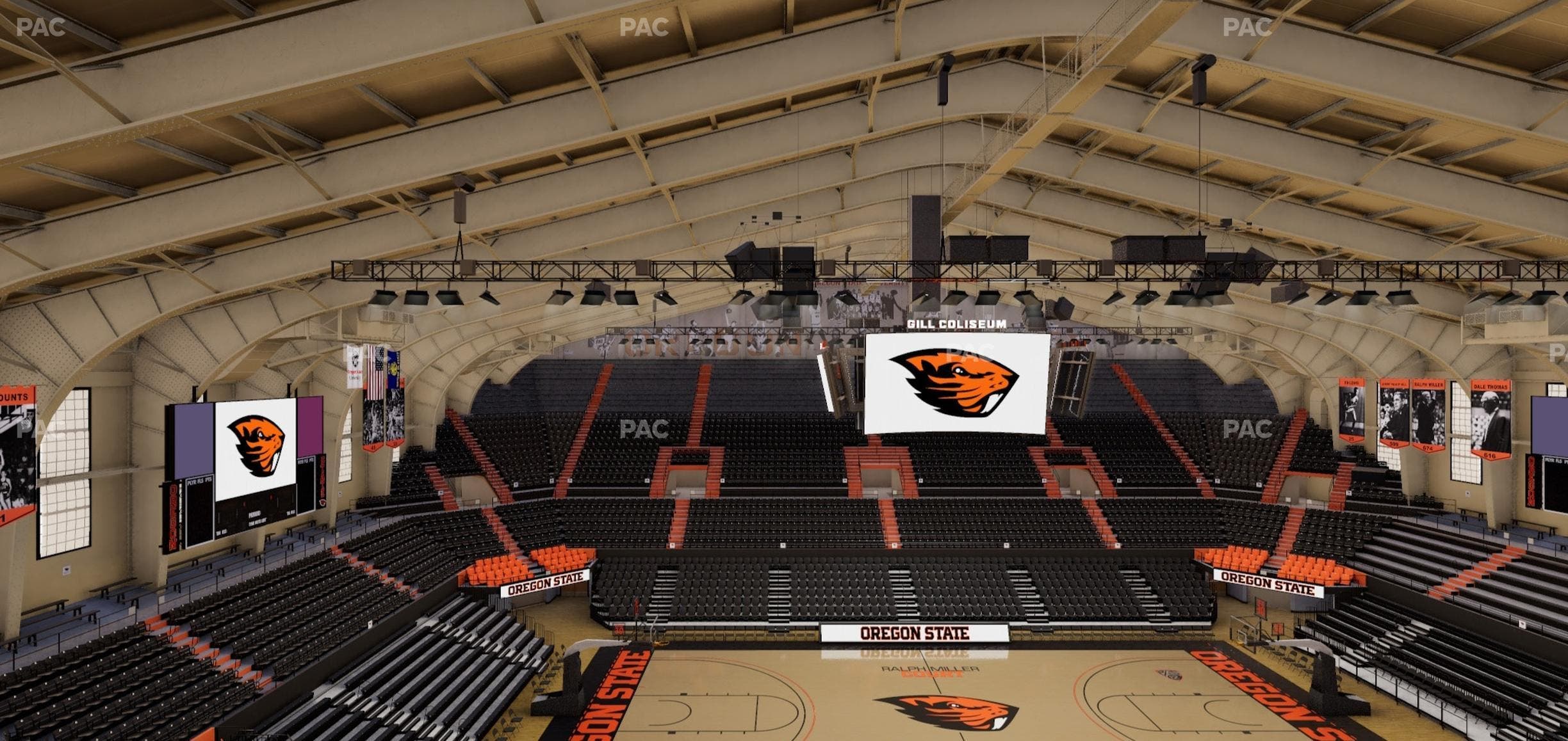 Gill Coliseum - Section 13 Seat View