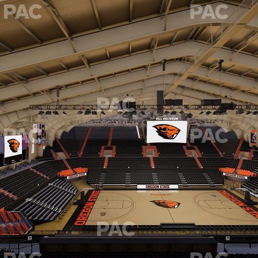 Gill Coliseum - Section 13 Seat View