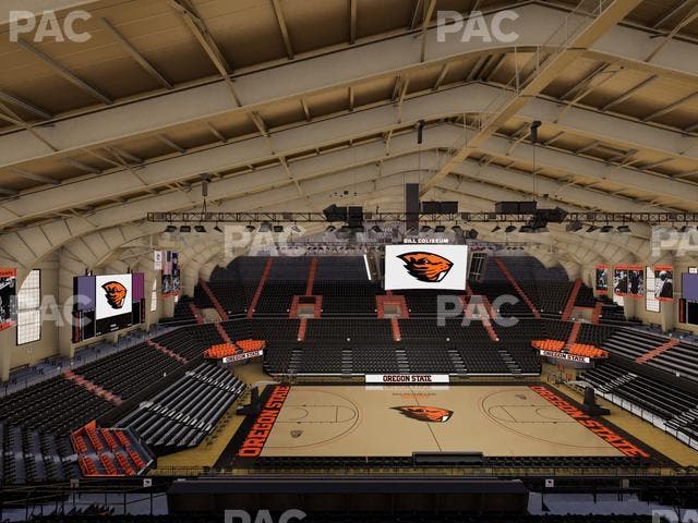 Gill Coliseum - Section 13 Seat View