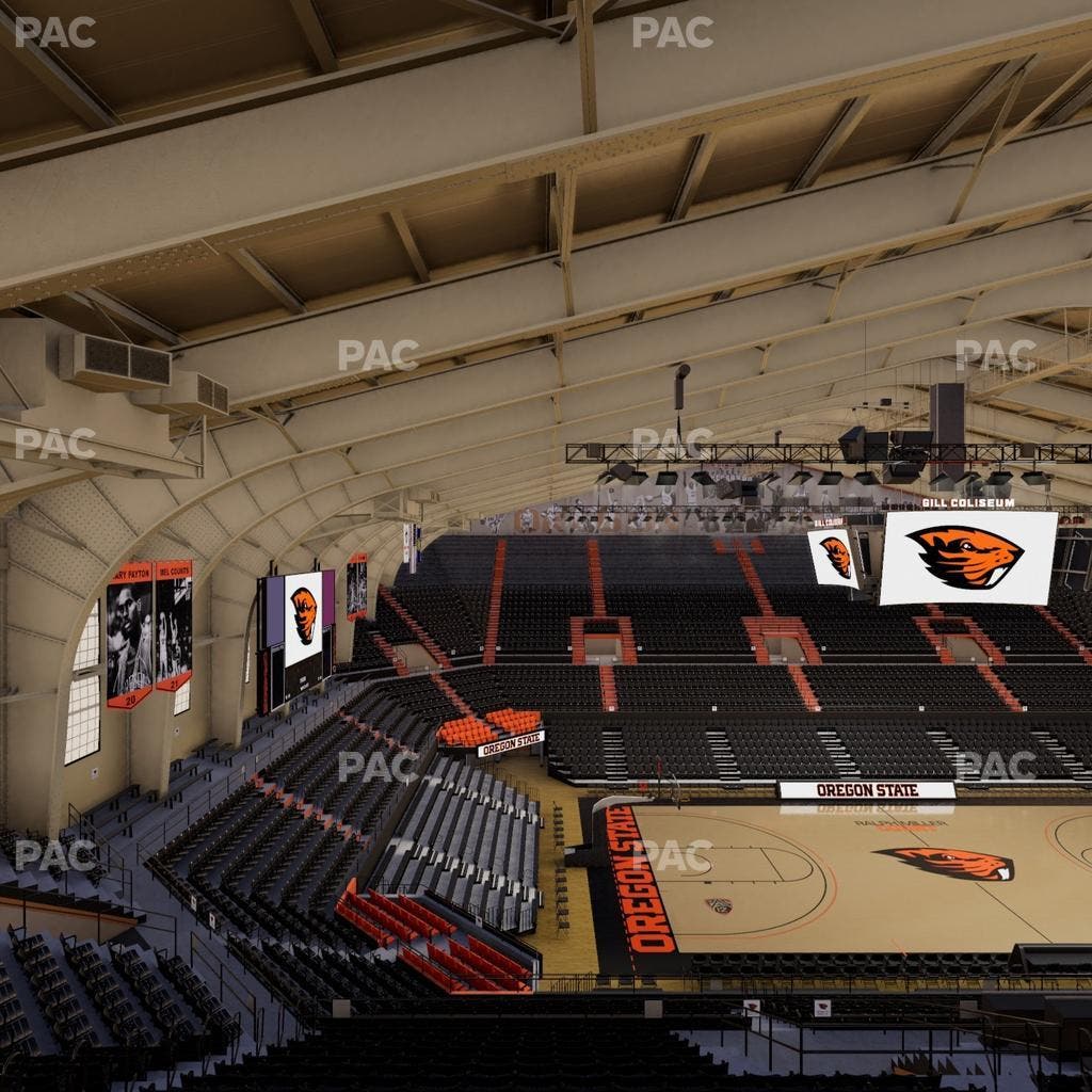Gill Coliseum - Section 14 Seat View