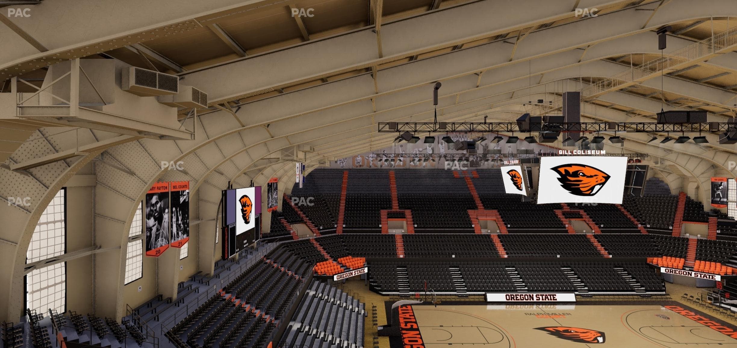 Gill Coliseum - Section 14 Seat View