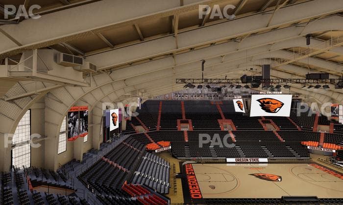 Gill Coliseum - Section 14 Seat View