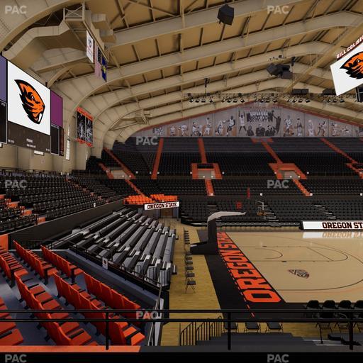 Gill Coliseum - Section 14 Seat View