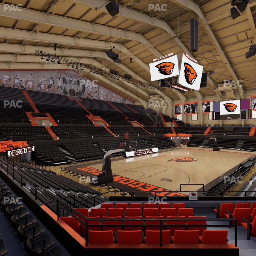 Gill Coliseum - Section 16 Seat View