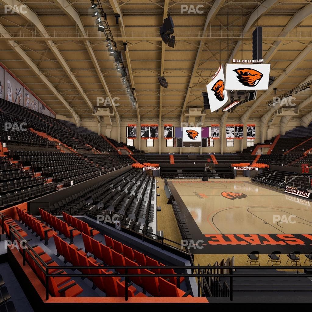 Gill Coliseum - Section 18 Seat View