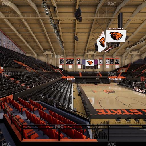 Gill Coliseum - Section 18 Seat View