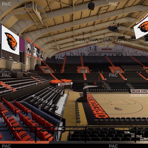 Gill Coliseum - Section 5 Seat View