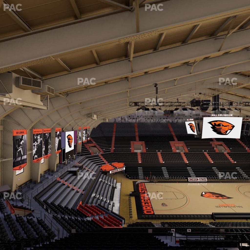 Gill Coliseum - Section 5 Seat View