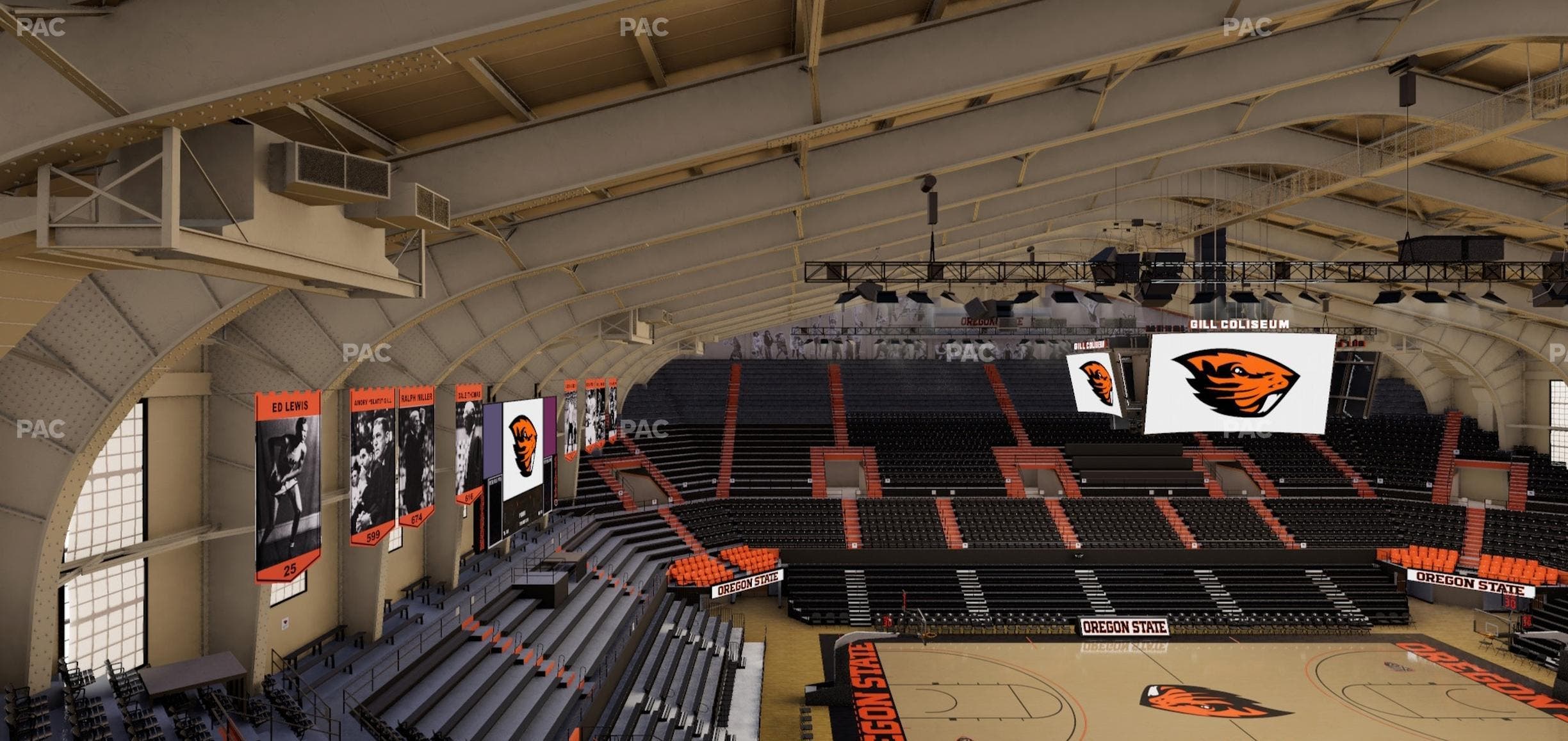 Gill Coliseum - Section 5 Seat View