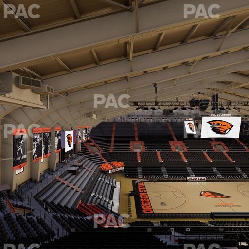 Gill Coliseum - Section 5 Seat View