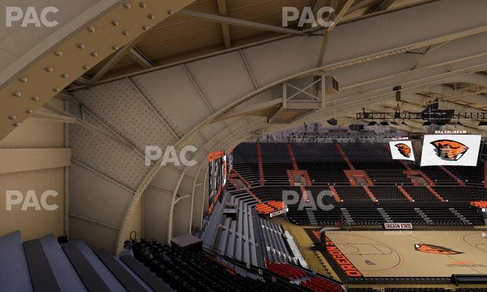 Gill Coliseum - Section 6 Seat View