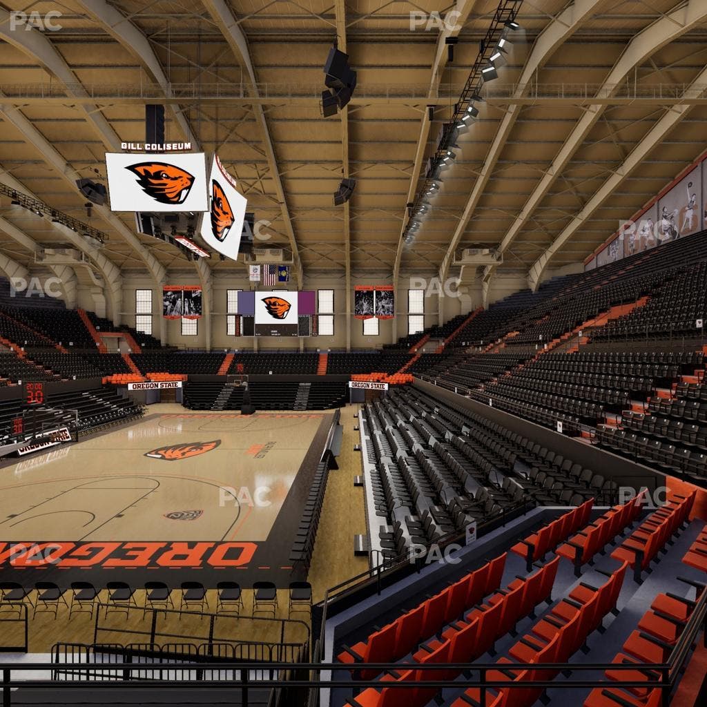 Gill Coliseum - Section 7 Seat View