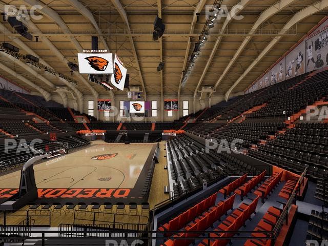 Gill Coliseum - Section 7 Seat View