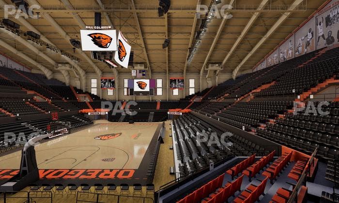 Gill Coliseum - Section 7 Seat View