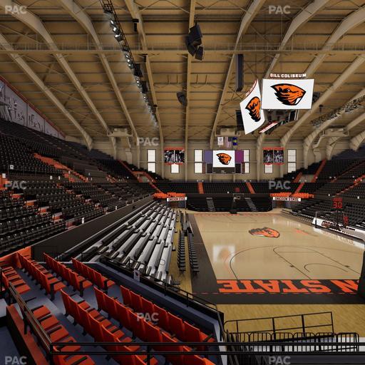 Gill Coliseum - Section 9 Seat View
