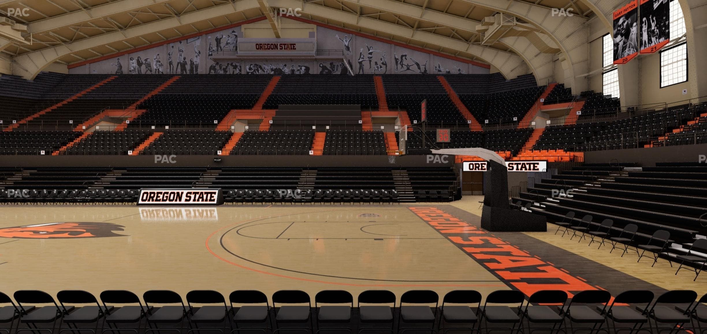 Gill Coliseum - Section A Seat View