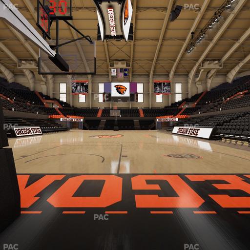 Gill Coliseum - Section Ada E Seat View
