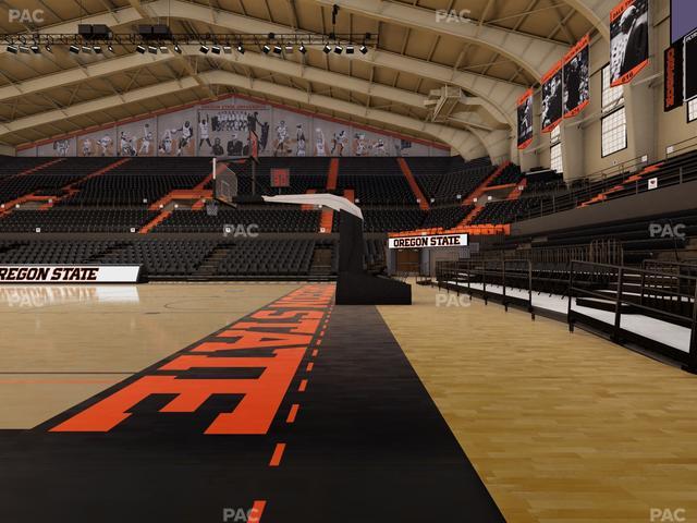 Gill Coliseum - Section Ada F Seat View Gill Coliseum - Section Ada F Seat View