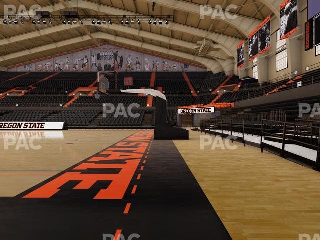 Gill Coliseum - Section Ada F Seat View