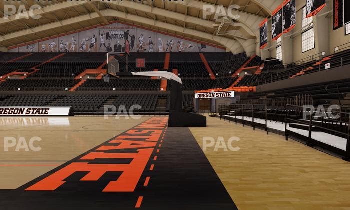 Gill Coliseum - Section Ada F Seat View