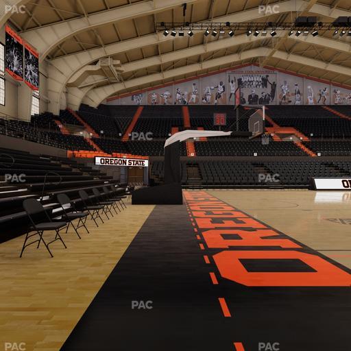 Gill Coliseum - Section Ada J Seat View