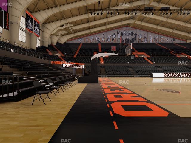 Gill Coliseum - Section Ada J Seat View Gill Coliseum - Section Ada J Seat View