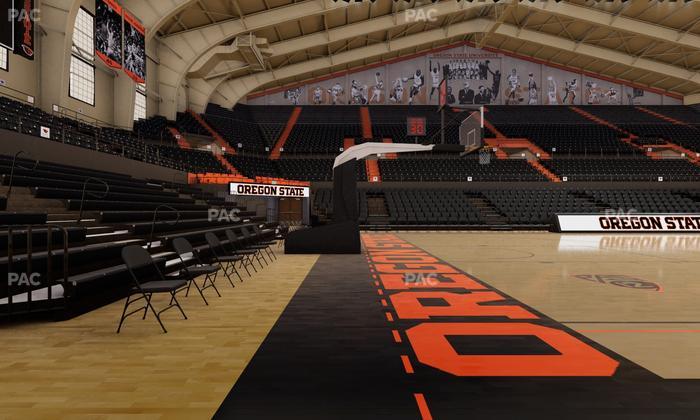 Gill Coliseum - Section Ada J Seat View