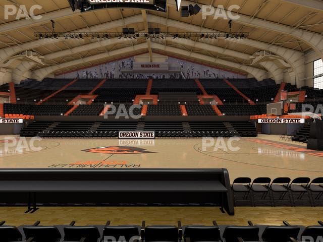 Gill Coliseum - Section B Seat View