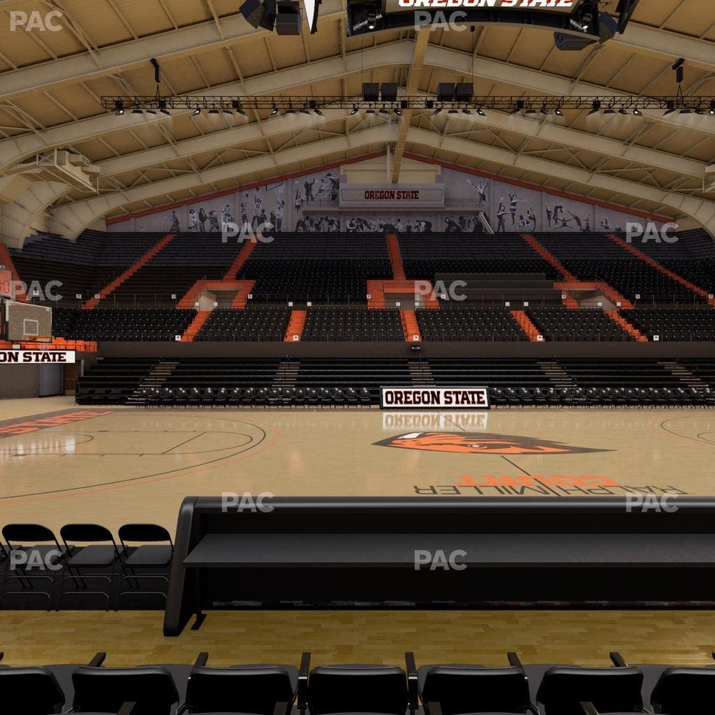 Gill Coliseum - Section C Seat View