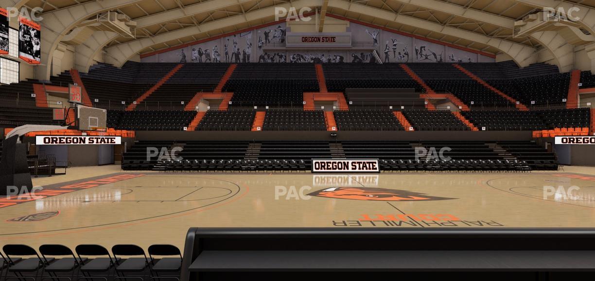 Gill Coliseum - Section C Seat View