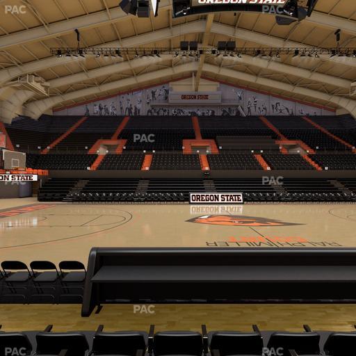 Gill Coliseum - Section C Seat View
