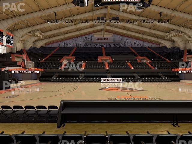 Gill Coliseum - Section C Seat View